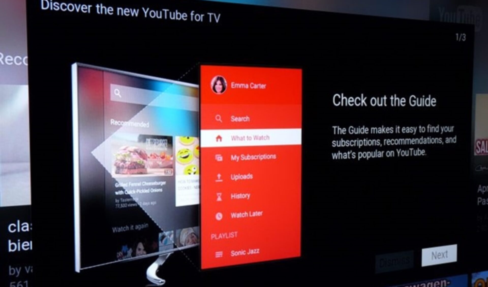 YouTube Gives Its TV App A Makeover