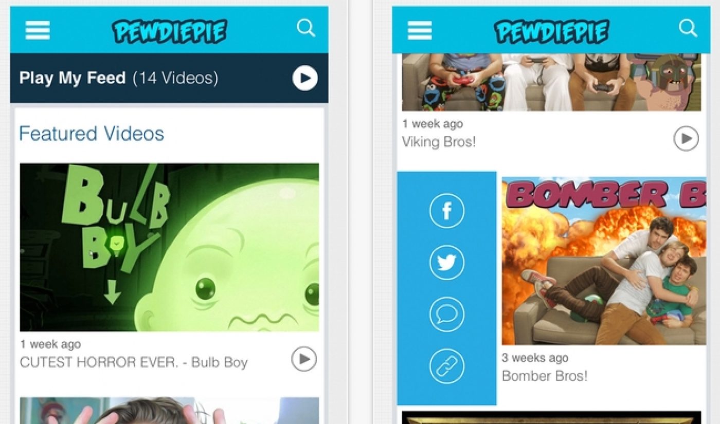 Maker Studios Made An Official Mobile App For PewDiePie