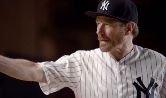 Bryan Cranston Performs A “One-Man Show” To Promote MLB Playoffs