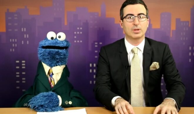 John Oliver And Cookie Monster Team With Mashable To Read The “News”