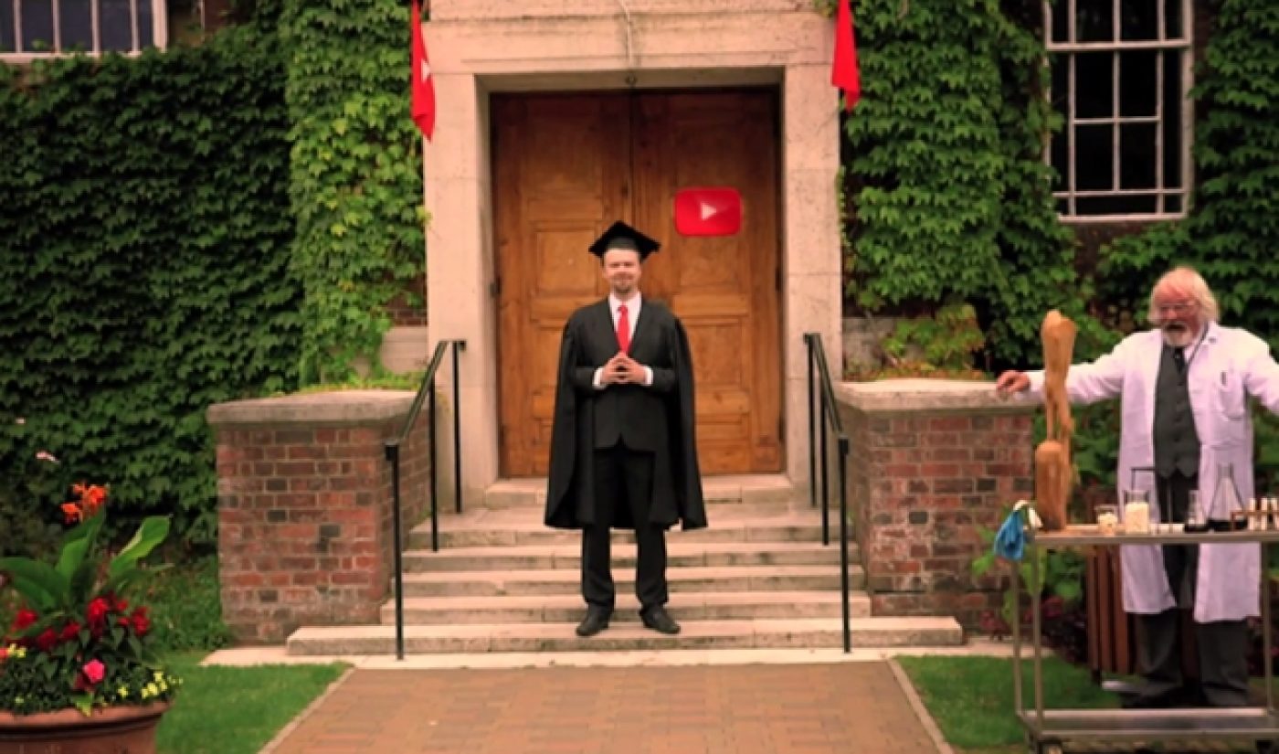 “School Of YouTube” Project Invites Viewers To Laugh, Learn, And Give