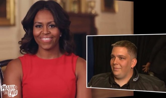 Michelle Obama Helps Prank Army Veteran In New Feel-Good ‘Prank It FWD’ Episode