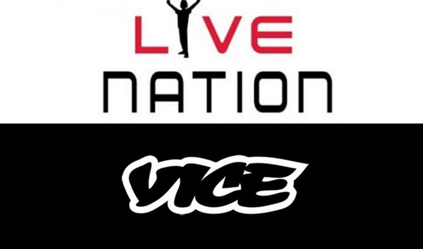 Vice Teams Up With Live Nation For Digital Music Platform