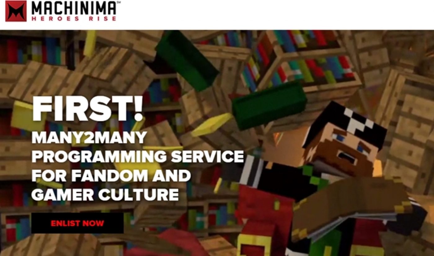 Machinima Rebrands To Improve Talent Management, Website