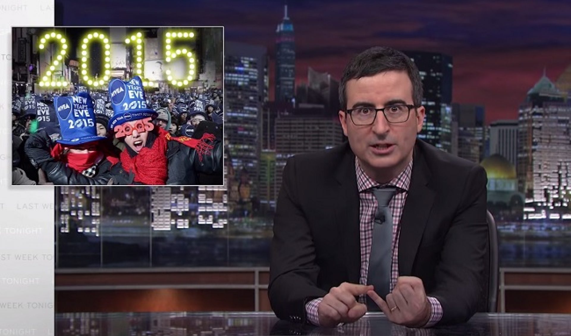 John Oliver Rants About New Year’s Eve Traditions In Hiatus YouTube Video