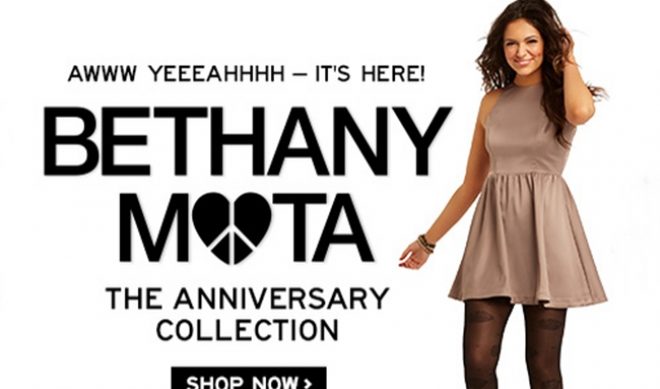 YouTube Vlogger Bethany Mota Unveils Holiday Fashion Line Through Aeropostale