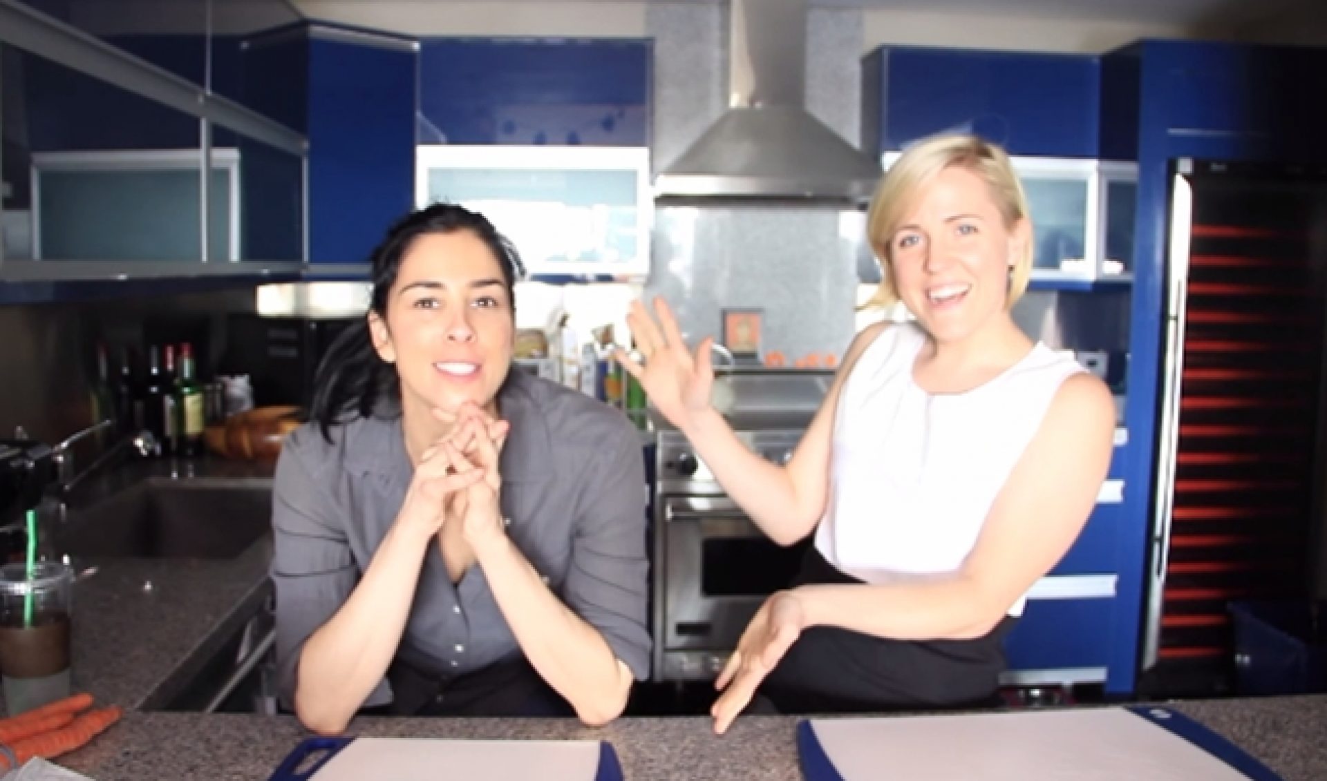Hannah Hart Smokes With Sarah Silverman On Latest ‘My Drunk Kitchen’