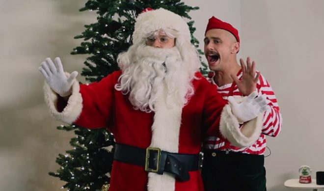 Seth Rogen, James Franco Collab With Superwoman To Ruin Christmas