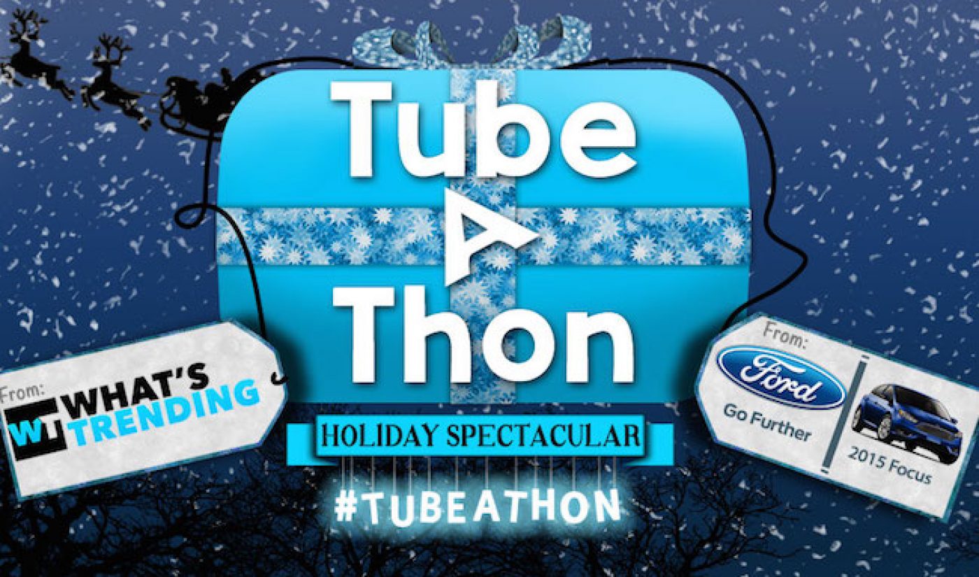 What’s Trending’s #Tubeathon Raises $53K For Charity, Heads To TV
