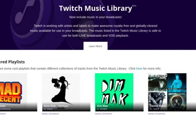 Twitch Adds Approved-Music Library For Creators, Music Broadcasting Feature