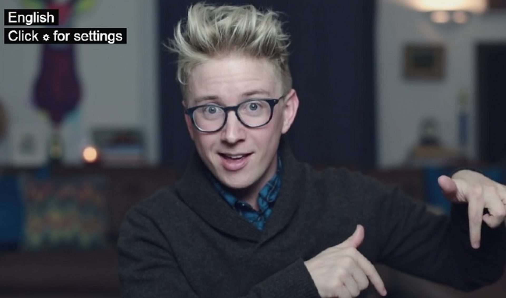 Tyler Oakley Adds Closed Captioning To All His YouTube Videos