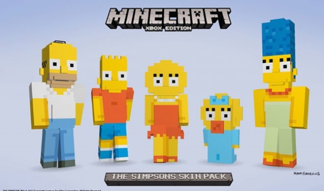 Microsoft’s ‘Simpsons’ Pack For ‘Minecraft’ Is Just The Beginning