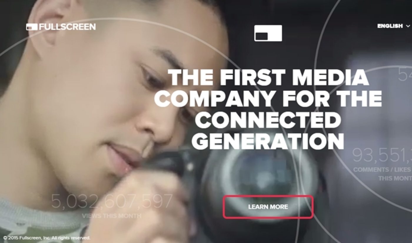 Fullscreen Hires Former Hulu, Astronauts Wanted Execs To Lead Content Group