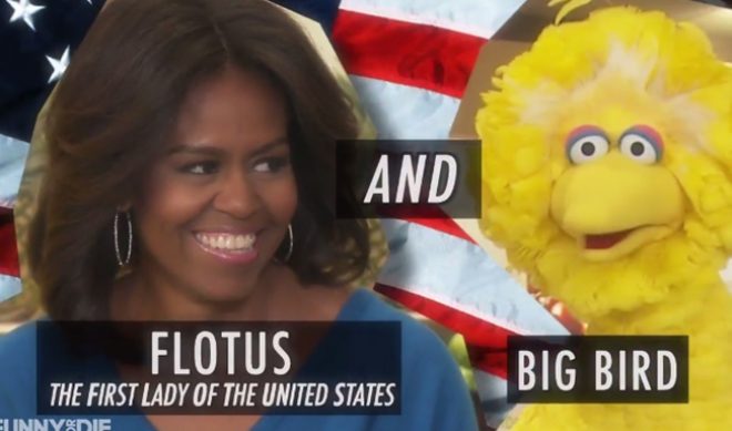 Michelle Obama, Big Bird Join “Billy On The Street” On Funny Or Die