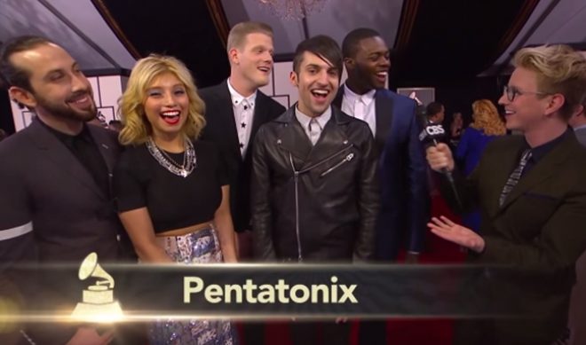 Pentatonix Chats With Tyler Oakley After Grammy Win