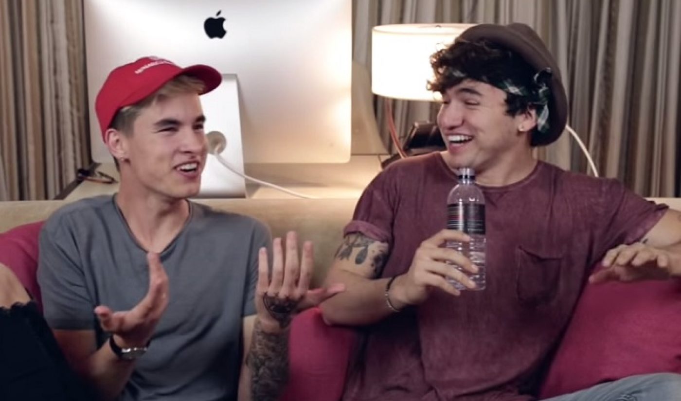 CAA Adds YouTube Stars Kian Lawley, Jc Caylen To Talent Roster