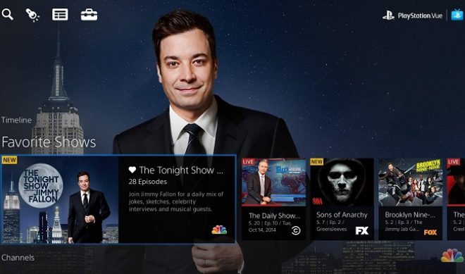 Sony Introduces PlayStation Vue Streaming TV Service In Three U.S. Cities