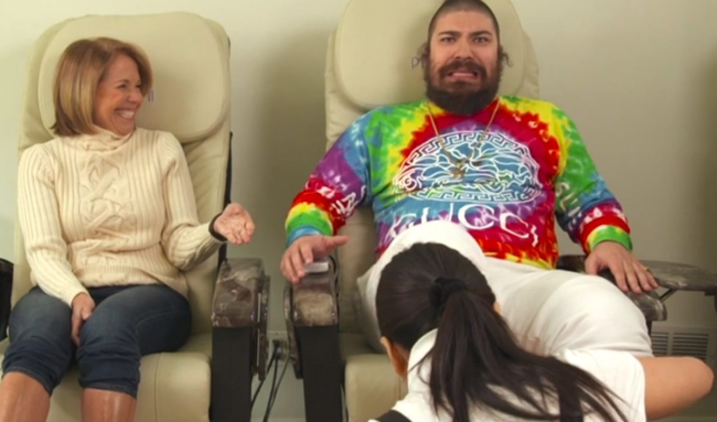 “The Fat Jewish” Rules Instagram, Hangs With Katie Couric