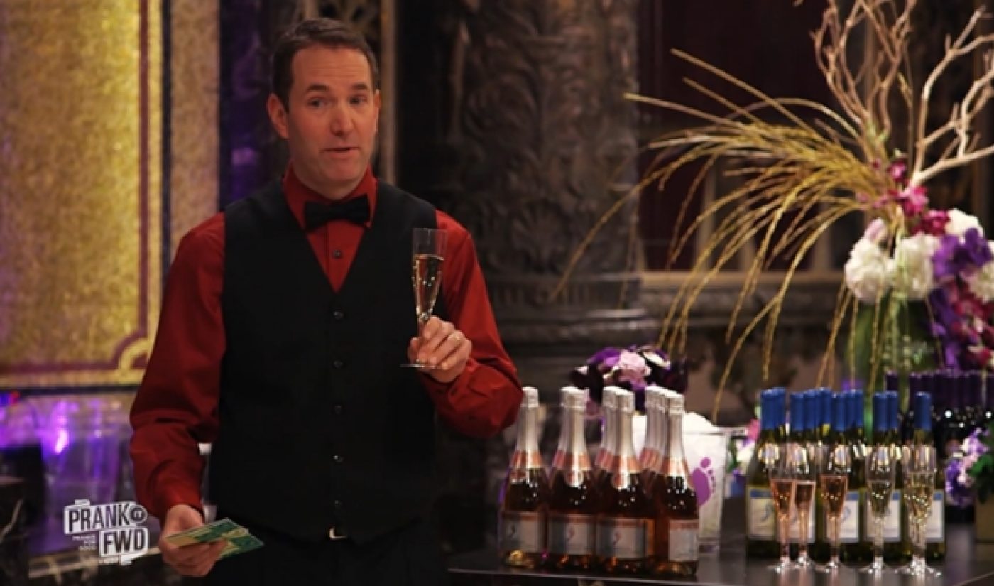 Break’s “Prank It Fwd” Returns With A Movie Theater Wedding