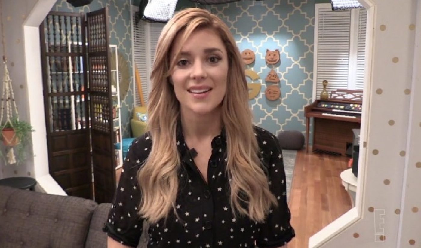 Grace Helbig Gives Set Tour Of Her E! TV Talk Show, Catch The Premiere Tonight!
