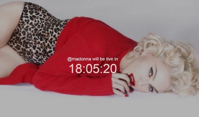 Madonna Will Release New Music Video “Ghosttown” On Meerkat