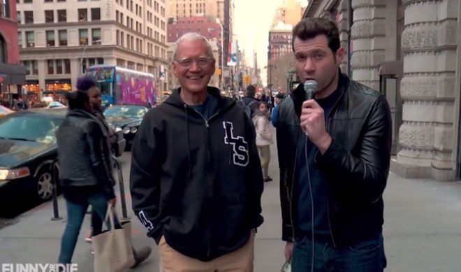 Billy Eichner Takes David Letterman To The Streets Of New York