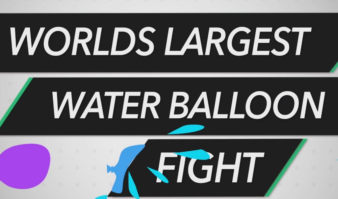 Viners Start Virtual #WaterBalloonFight, Gain Over 131 Million Social Impressions In A Week