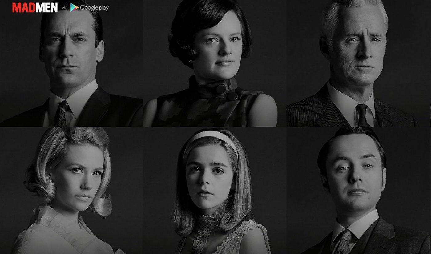 Lionsgate, Google Play Celebrate End Of ‘Mad Men’ With Digital Experience