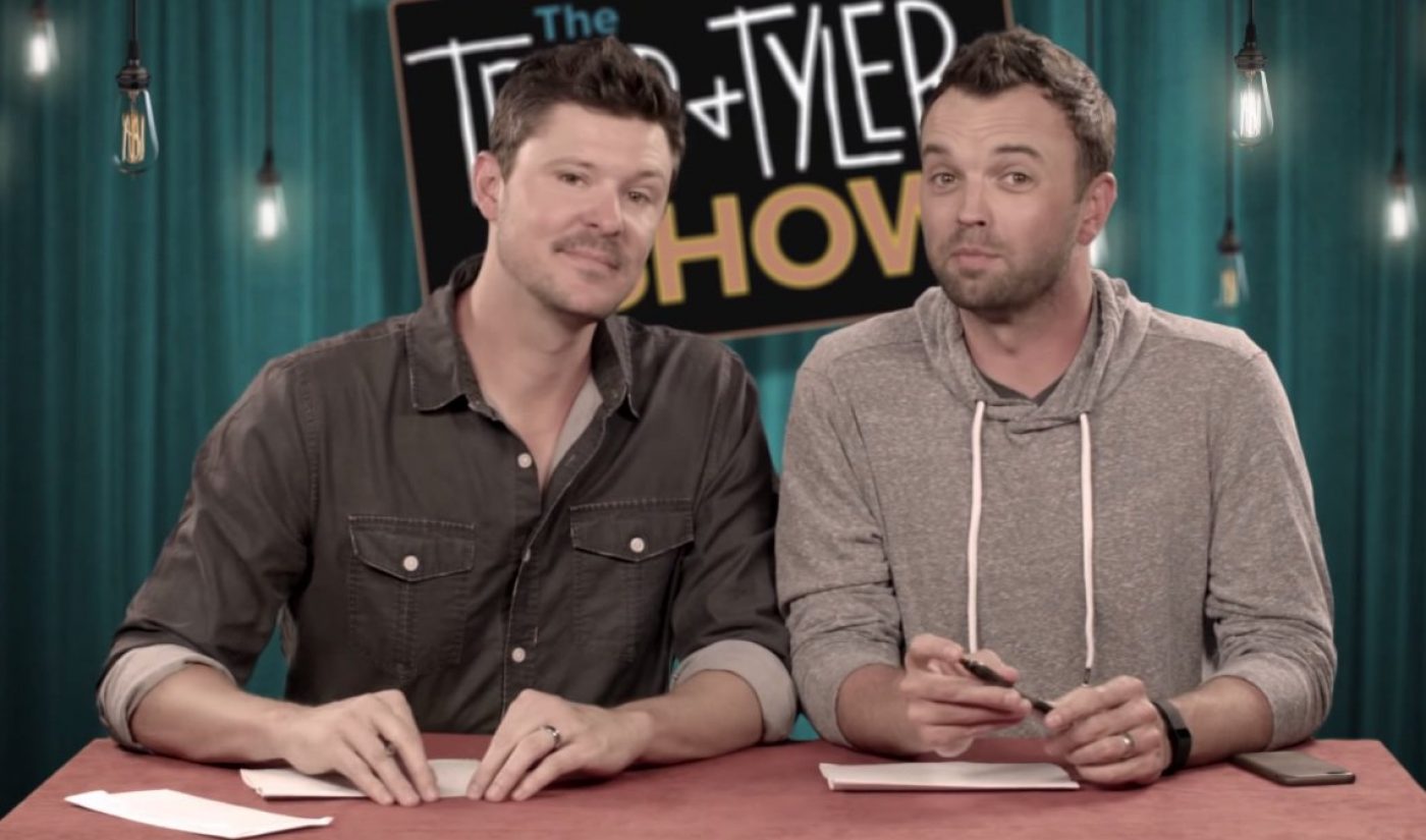 Mashable, Above Average Debut New Weekly Web Series ‘The Tripp & Tyler Show’