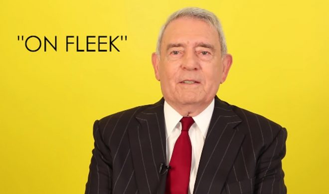 BuzzFeed Asks Dan Rather To Define “On Fleek,” “Dadbod,” And “Bae”