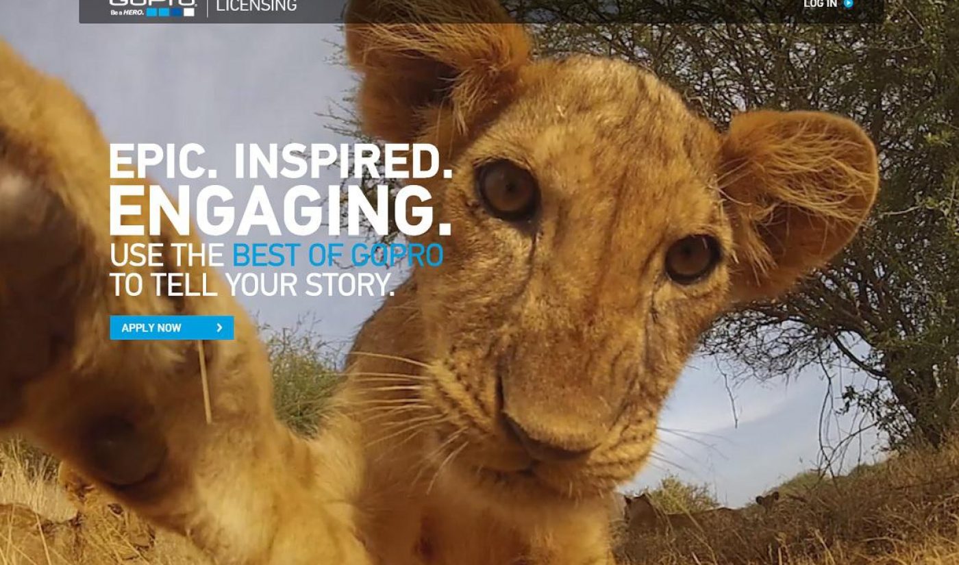 GoPro Launches Platform For Marketers To License Hi-Def Videos