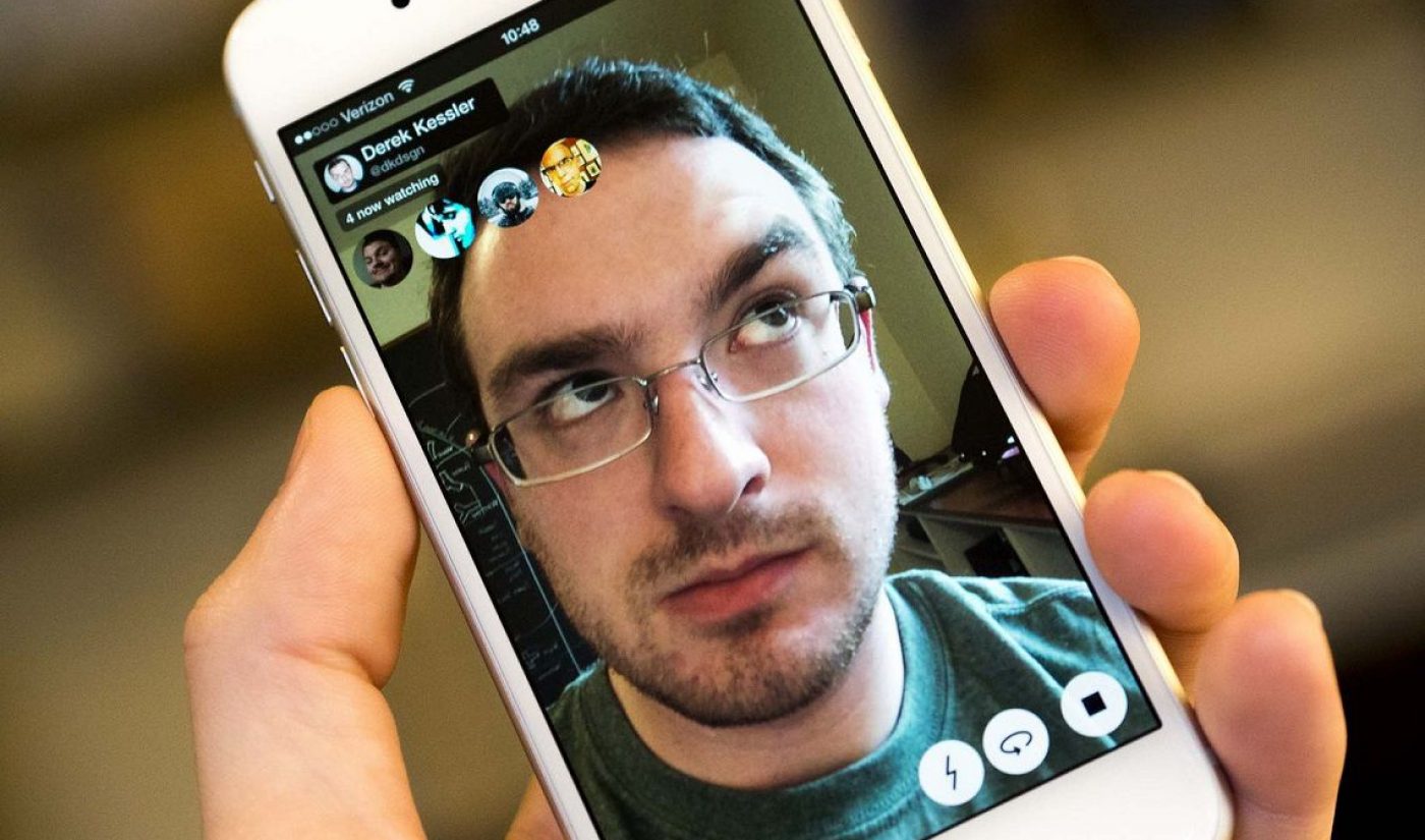 Meerkat Adds Ability To Let Friends Take Over Your Live Stream