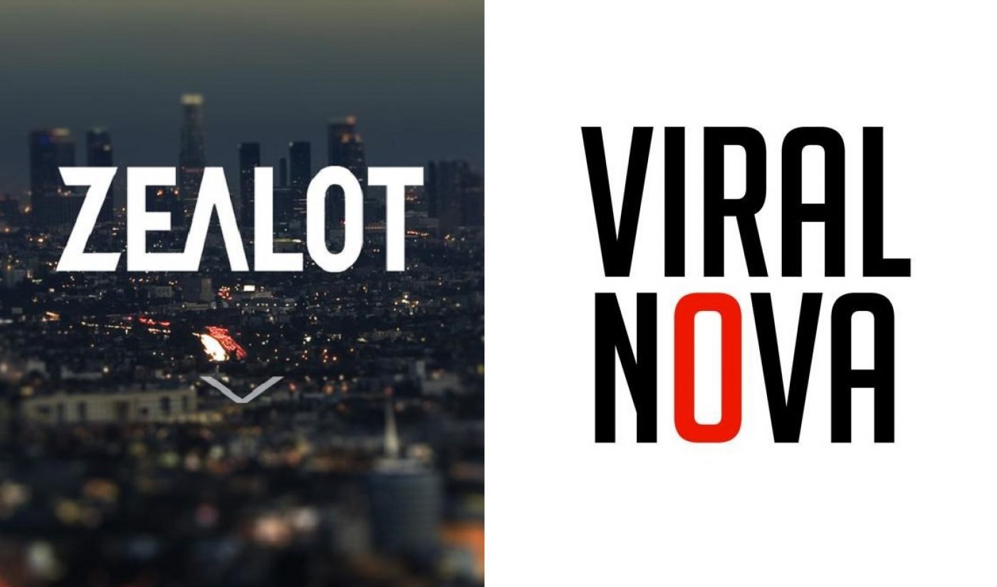 Zealot Networks Purchases Social Content Publisher ViralNova For $100 Million