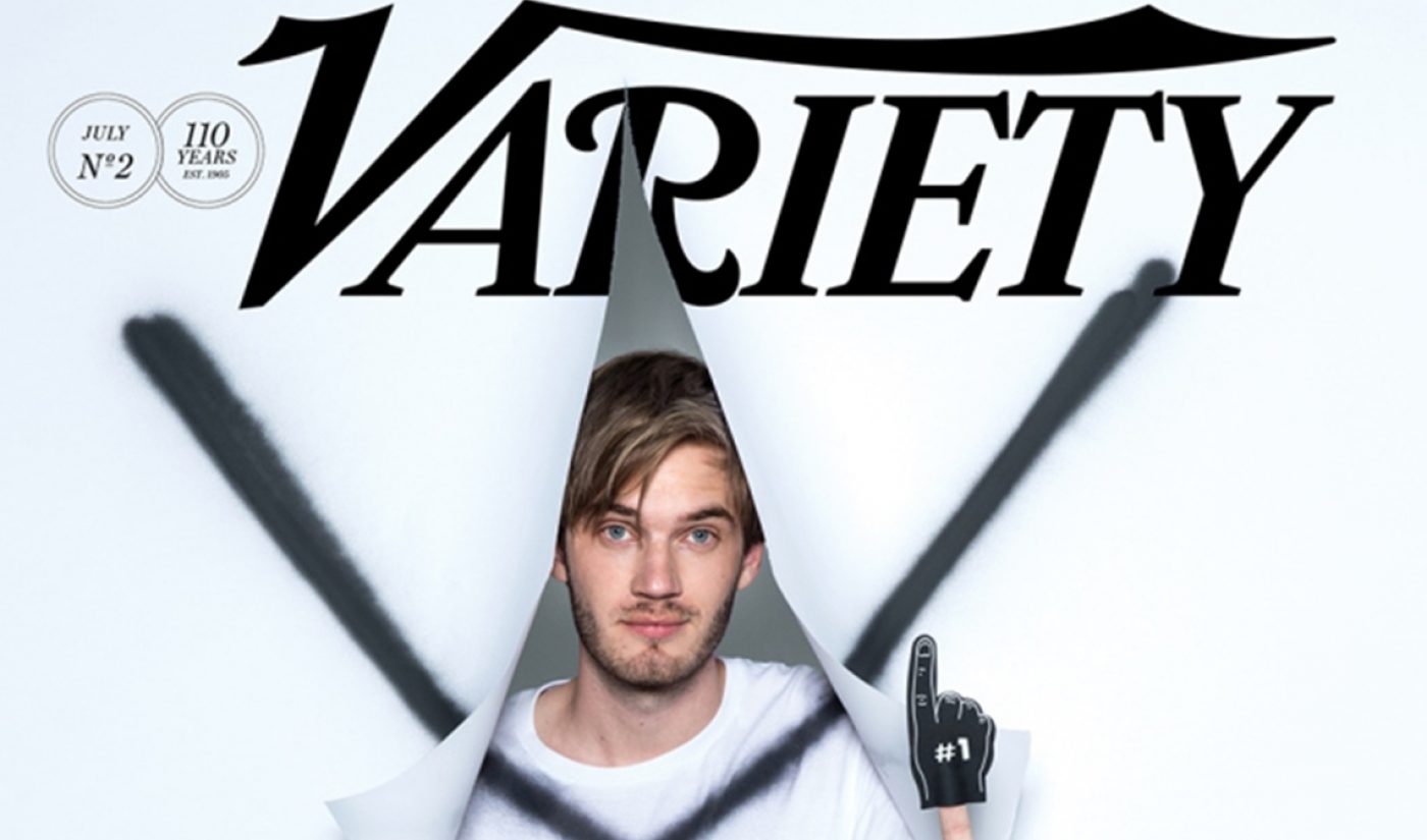 Variety Tracks Most Influential YouTube Stars, Led By Cover Boy PewDiePie