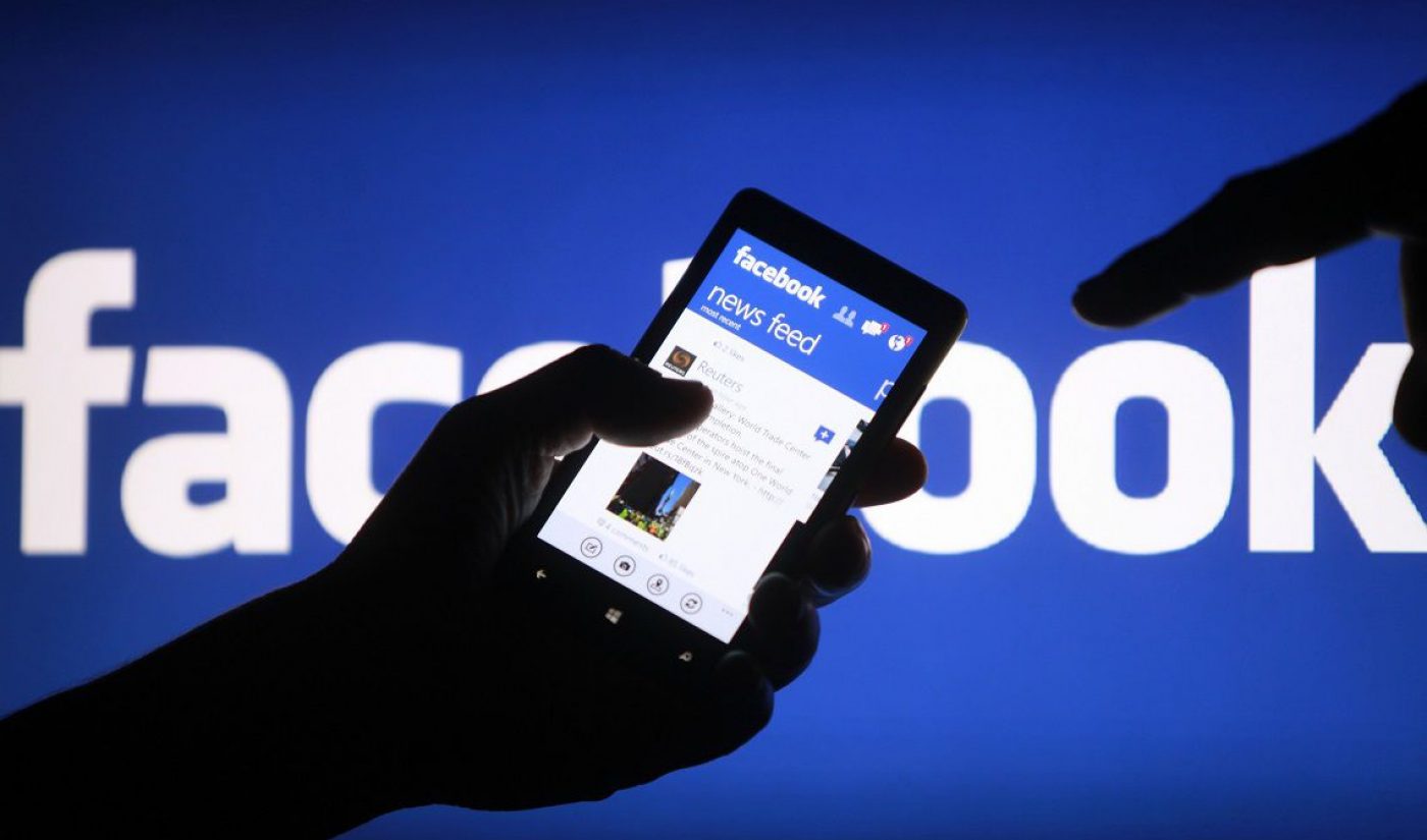 Report: 85% Of Facebook’s Video Views Are Occurring Without Any Volume