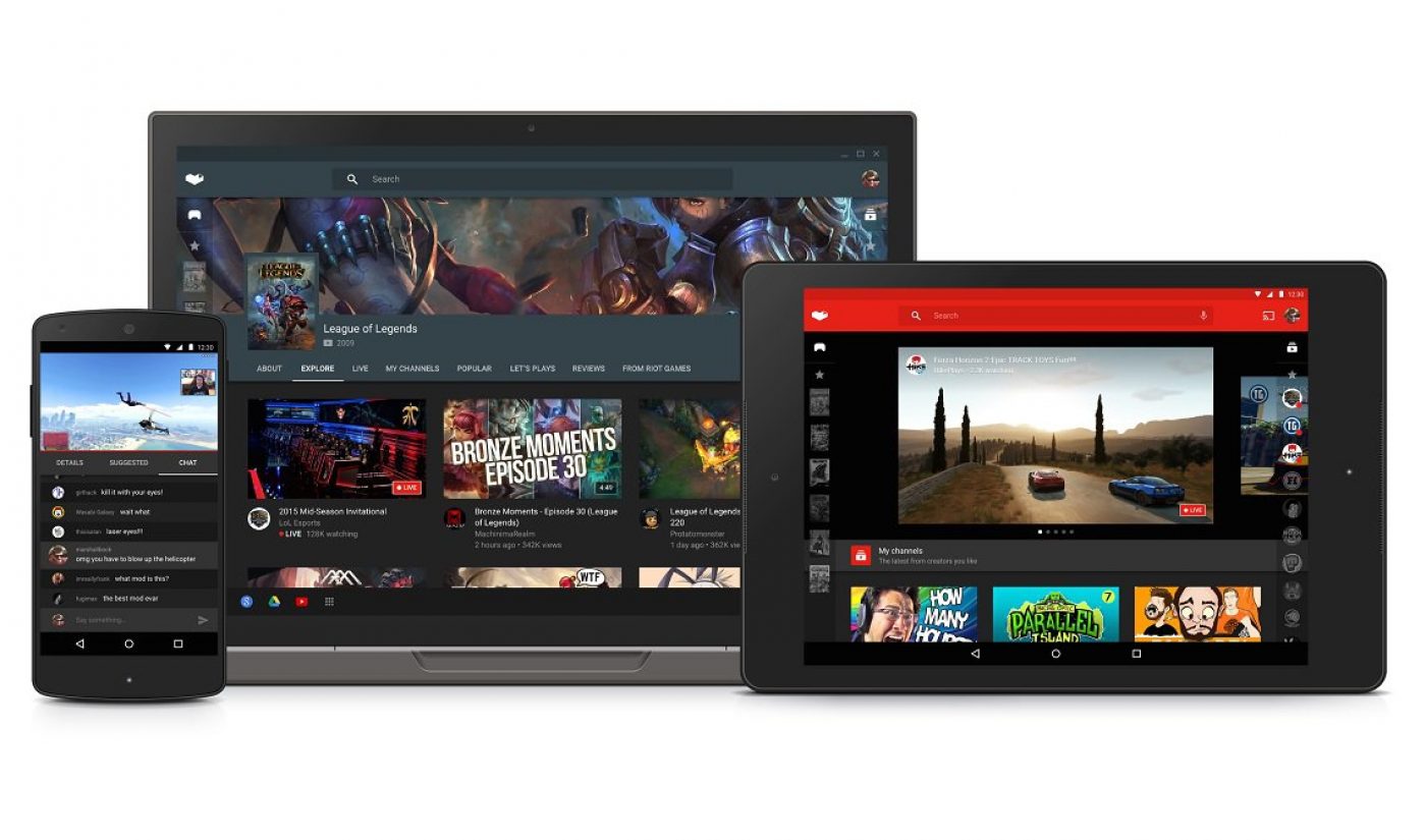 YouTube Gaming Officially Launches On Web, Android, iOS On August 26