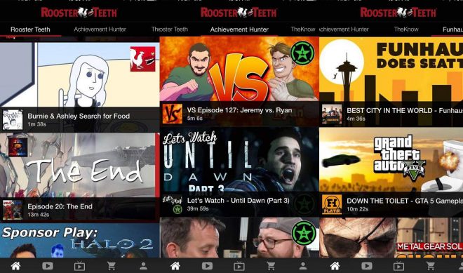 Rooster Teeth Releases New Mobile App With Access To Sponsor-Only Content