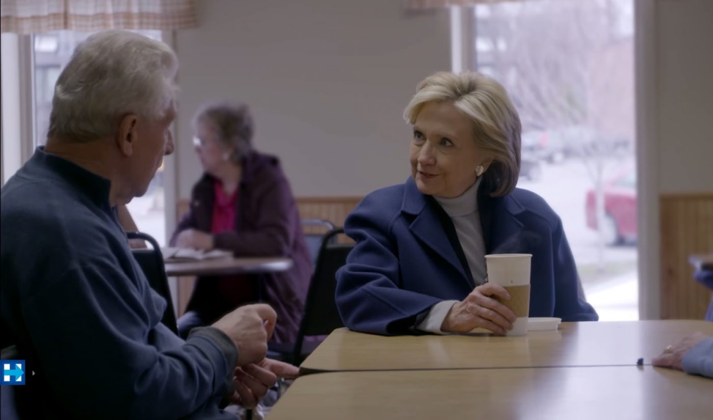 Hillary Clinton Leads The Presidential Race…On YouTube (Exclusive)