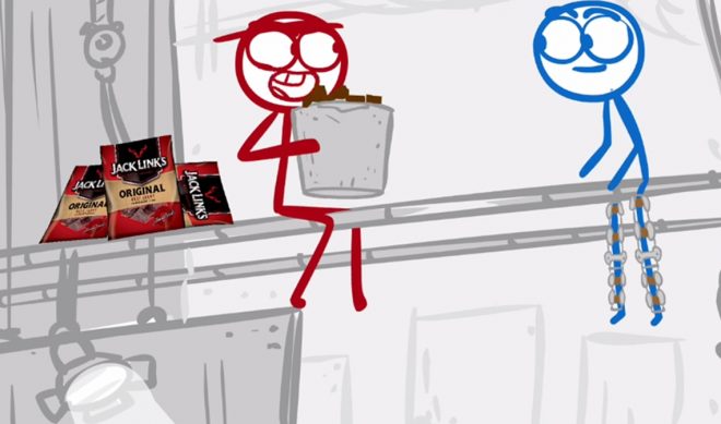 ‘Dick Figures’ Goes Branded With Jack Link’s Beef Jerky