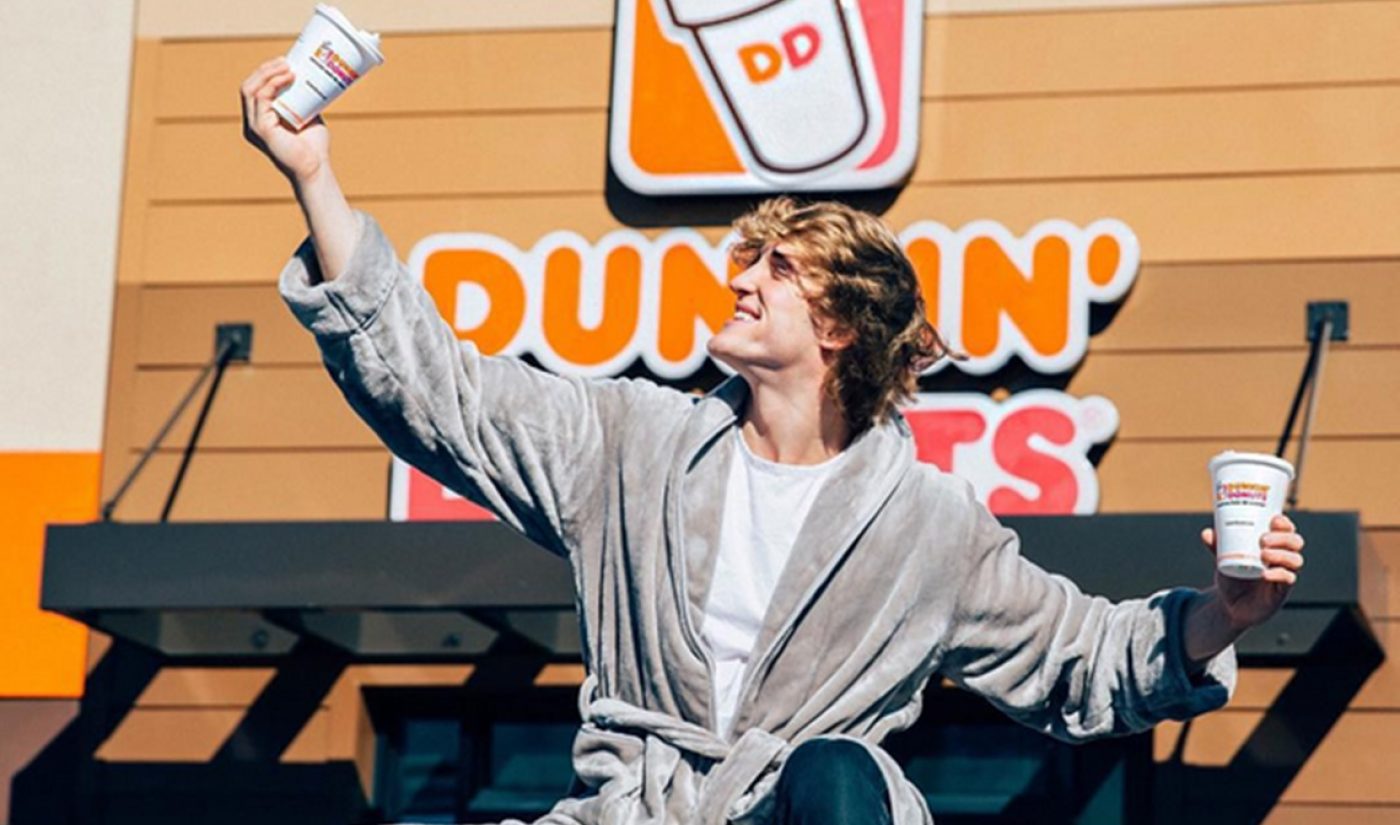 Dunkin Donuts Taps Vine Star Logan Paul For Branded Content