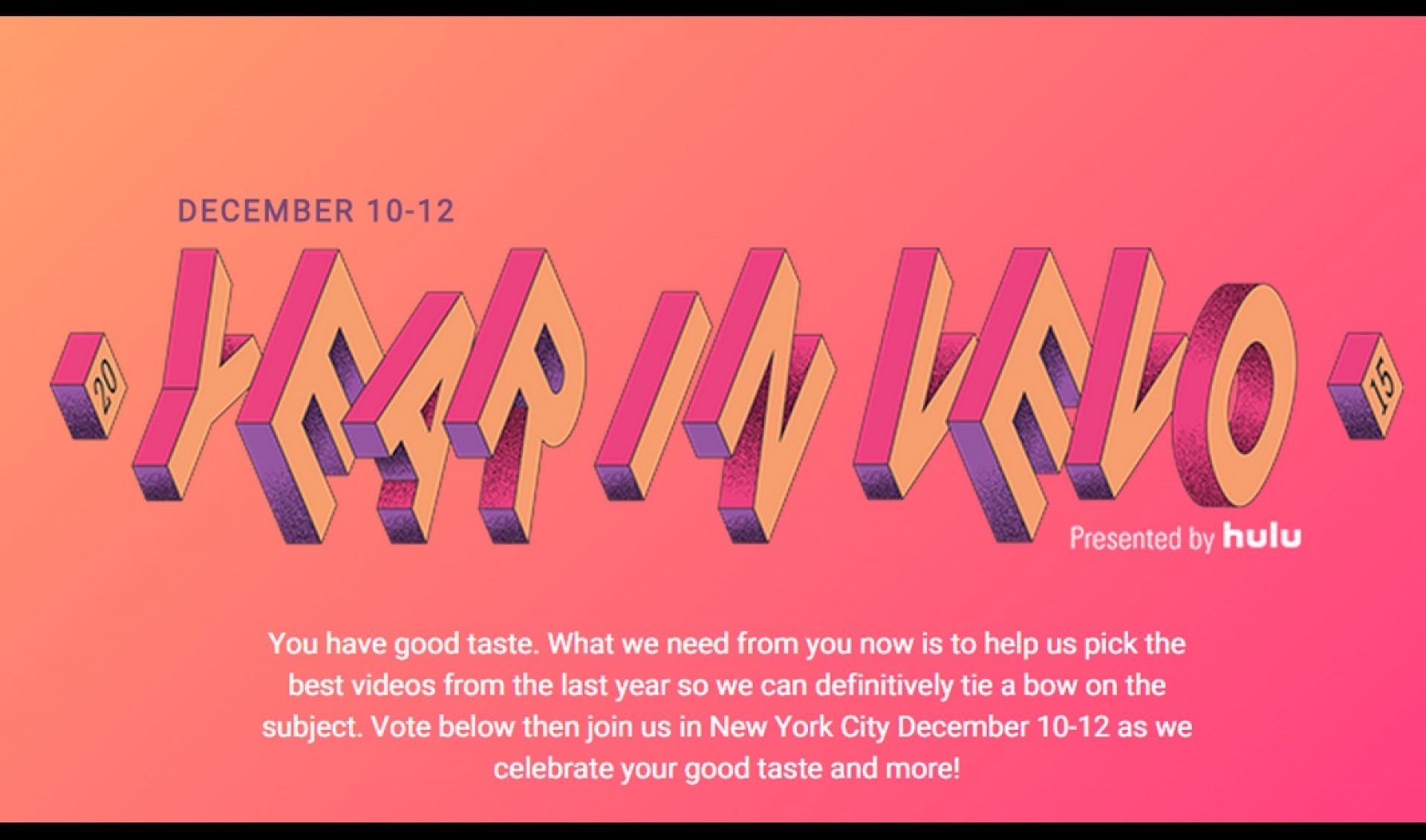 VEVO’s End-Of-Year Bash Will Come To New York On December 10