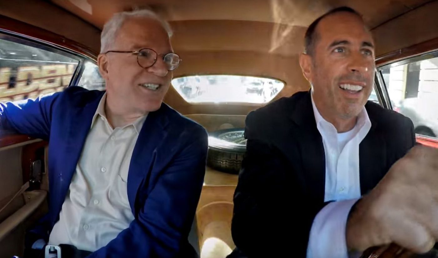 Crackle Drops Trailer For Season Seven Of Jerry Seinfeld’s ‘Comedians In Cars’