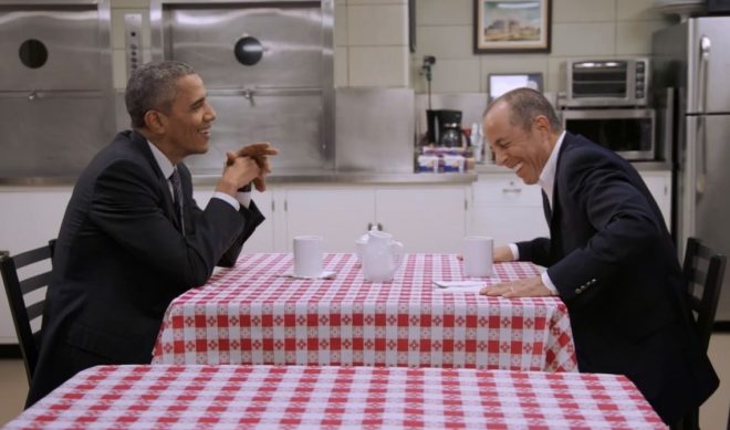 Jerry Seinfeld, President Obama Talk Politics And Underwear In New Episode Of ‘Comedians In Cars Getting Coffee’