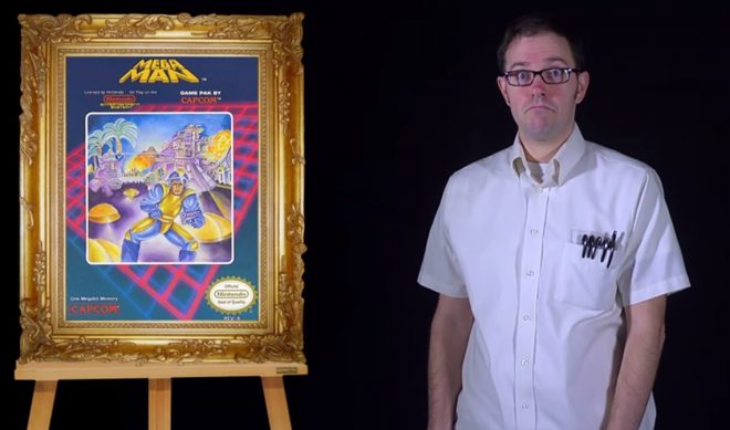 Angry Video Game Nerd Present Video Game Art Advent Calendar