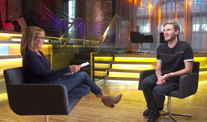 Katie Couric Sits Down For Interview With YouTube Star PewDiePie