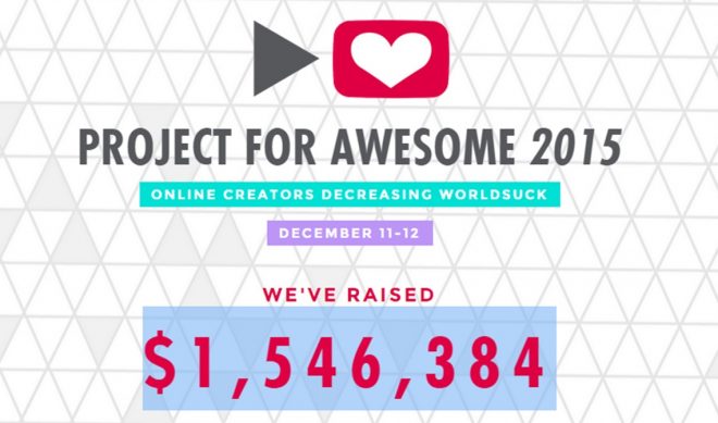 2015 Edition Of Vlogbrothers’ Project For Awesome Raises $1,546,384