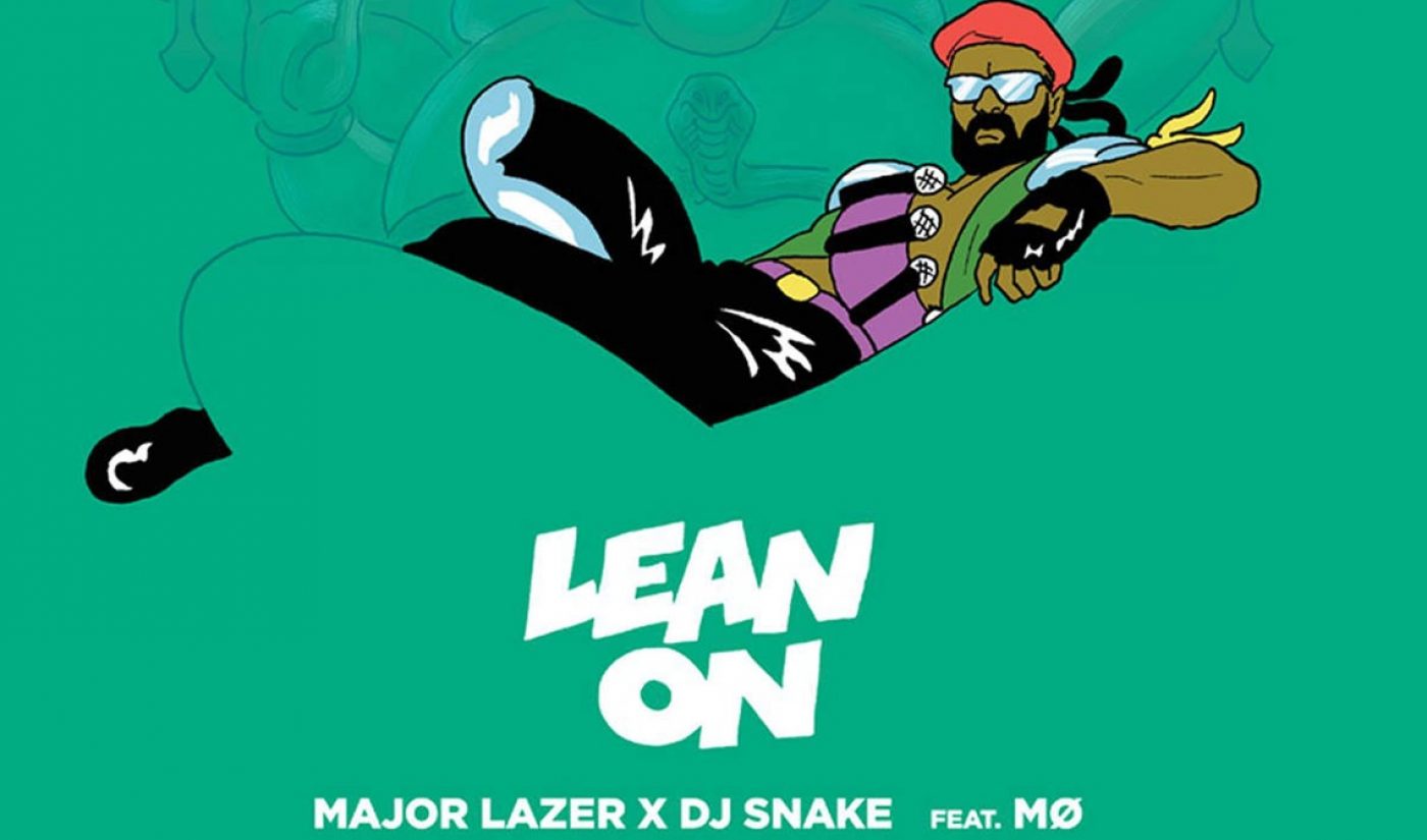 Major Lazer’s ‘Lean On’ Becomes Latest YouTube Video To Achieve One Billion Views
