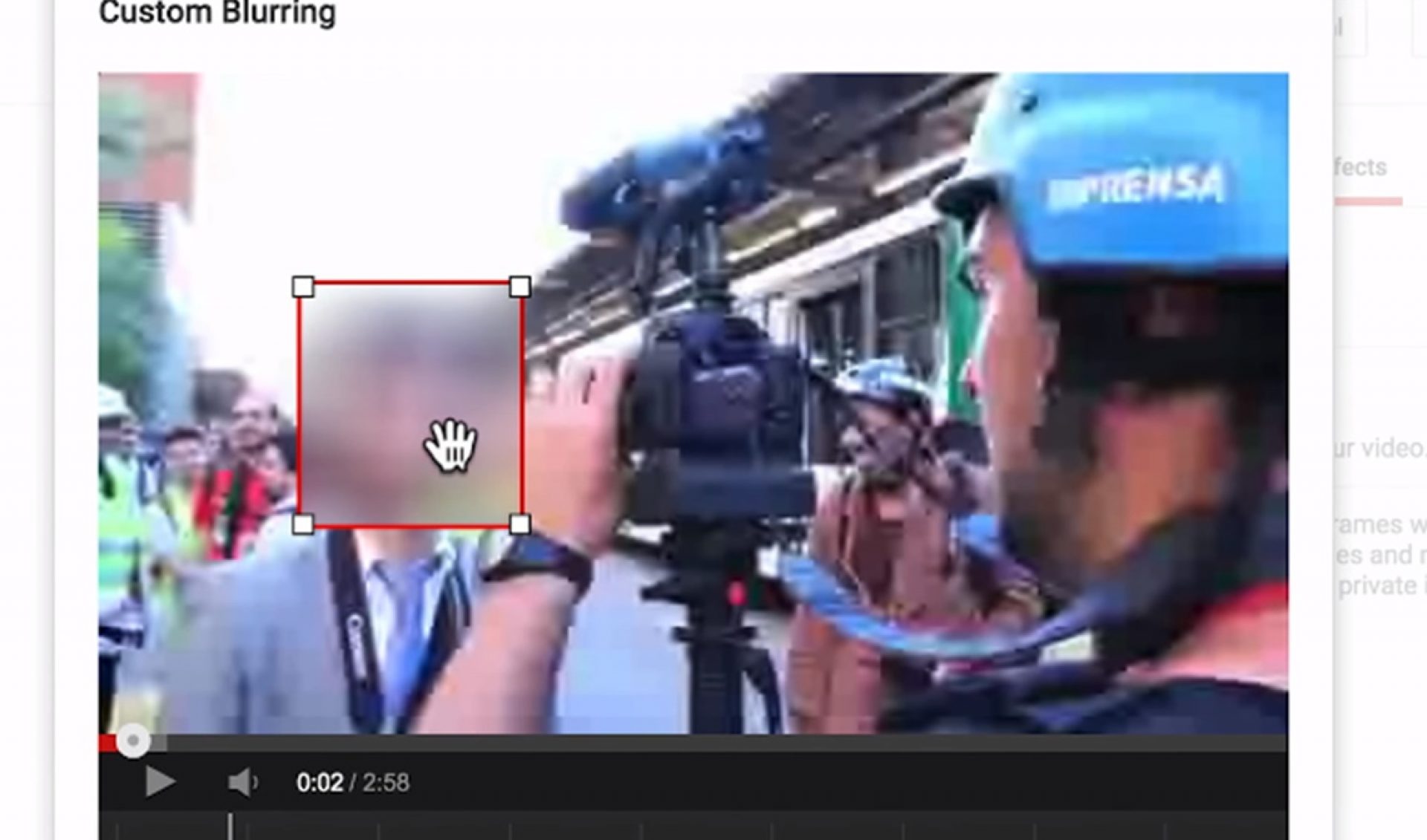 YouTube Gives Users The Ability To Blur Moving Objects