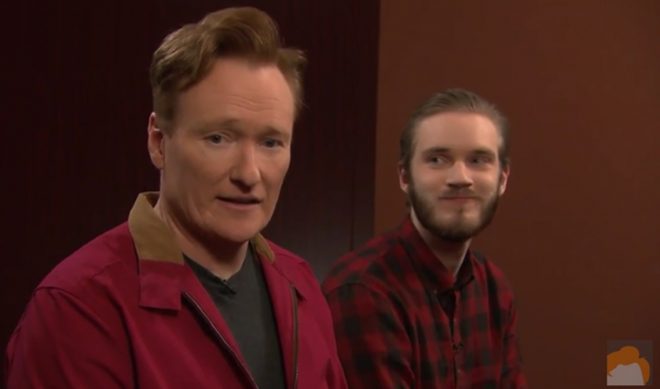 PewDiePie Guest Stars In Conan O’Brien’s Latest ‘Clueless Gamer’ Segment