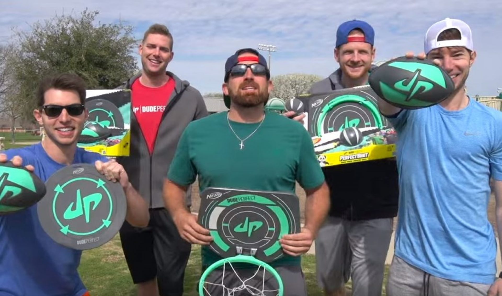 Dude Perfect Teamed With Nerf To Launch A Line Of Co-Branded Sports Toys - Tubefilter